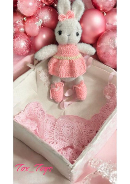 Elite Amigurumi Sevimli Tavsancık ❤️ 1 Adet