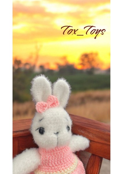 Elite Amigurumi Sevimli Tavsancık ❤️ 1 Adet