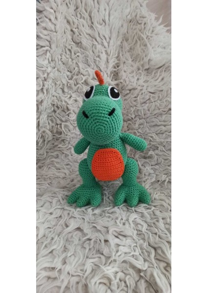 Elite Amigurumi Trex - Amigurumi Dinazor 1 Adet