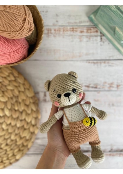 Elite Amigurumi Ayıcık -Tommy 1 Adet