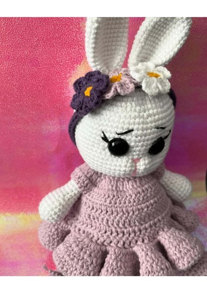 Amigurumi Örgü Oyuncak Uyku Arkadaşı Tavşan 1 Adet fırsatları