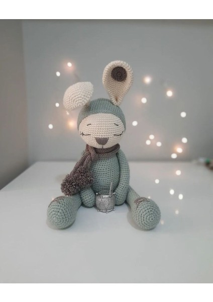 Elite Organik Oyuncak Amigurumi Uyku Arkadaşı Tavşan 1 Adet