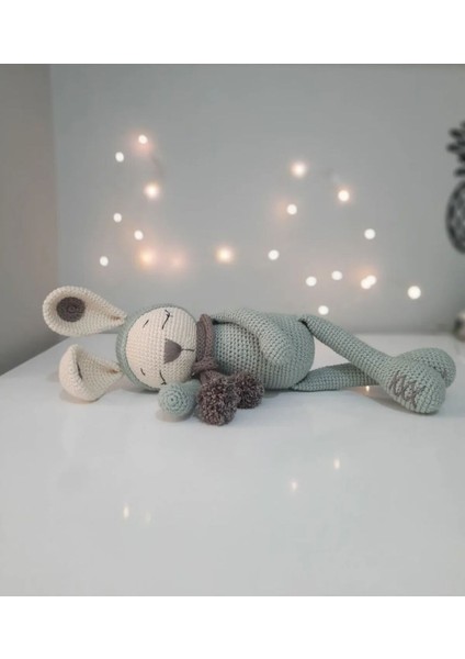 Elite Organik Oyuncak Amigurumi Uyku Arkadaşı Tavşan 1 Adet