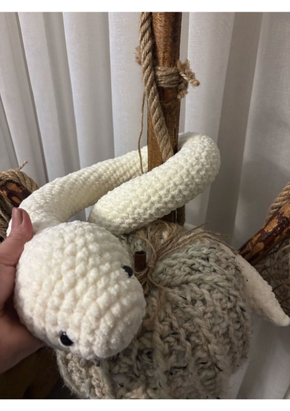 Amigurumi Peluş Yılan 120 cm 1 Adet