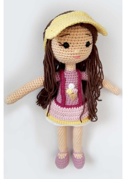 Dondurma Bebek Amigurumi Organik Oyuncak 1 Adet