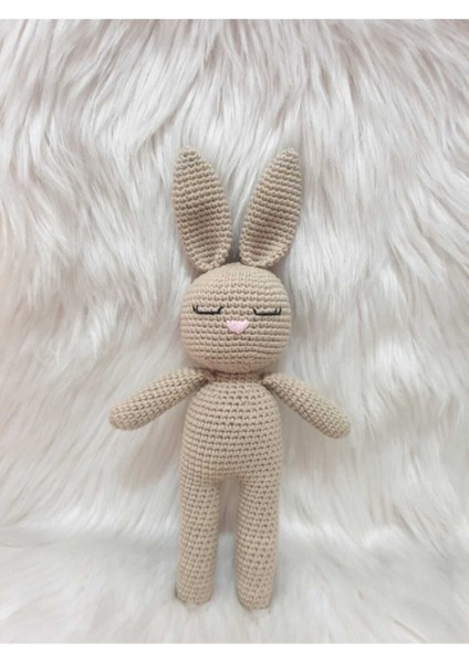 Amigurumi Organik Örgü Oyuncak Uyku Arkadaşı 1 Adet