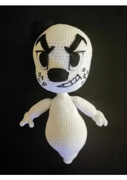 Hayalet Spooky Amigurumi Organik Oyuncak 1 Adet