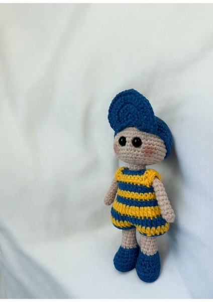 Elite Amigurumi Fenerbahçeli Taraftar Bebek 1 Adet
