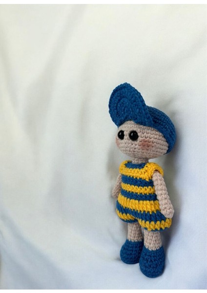 Elite Amigurumi Fenerbahçeli Taraftar Bebek 1 Adet