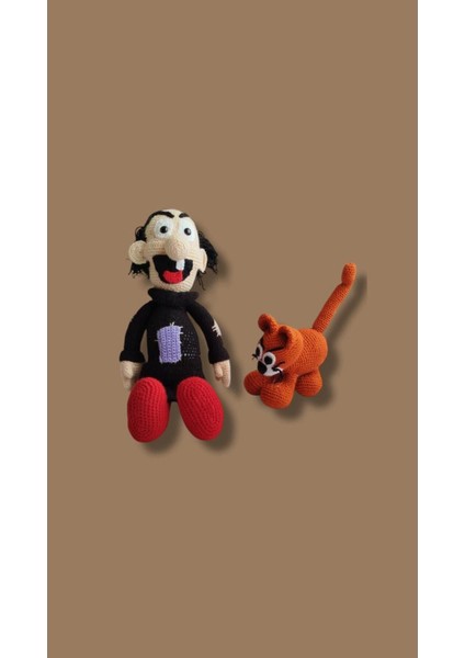 Elite Amigurumi Gargamel ve Azman 1 Adet