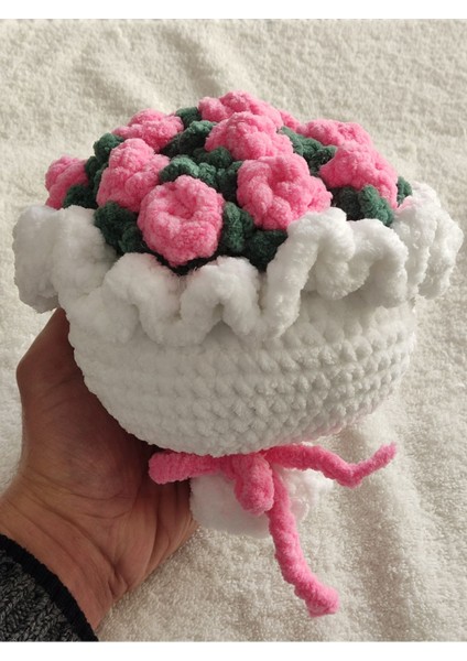Elite Amigurumi Kadife Buket Elemeği Hediyelik ( +- 16 cm ) 1 Adet