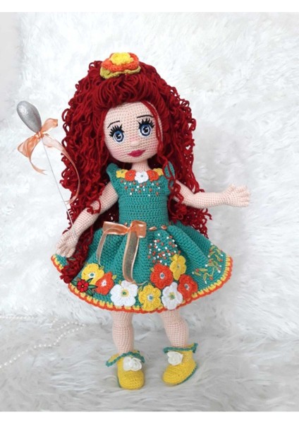 Açan Çiçek Bebek Amigurumi Organik Oyuncak 1 Adet fiyatları