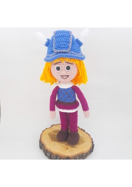 Viking Viki Amigurumi Organik Oyuncak 1 Adet fiyatları