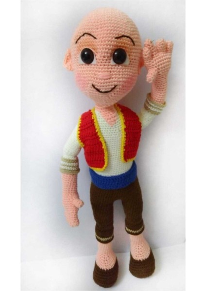 Keloğlan Amigurumi Organik Oyuncak 1 Adet