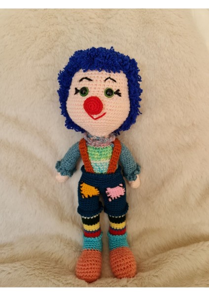 Amigurumi Oyuncak Örgü Palyaço Bebek 1 Adet fiyatları