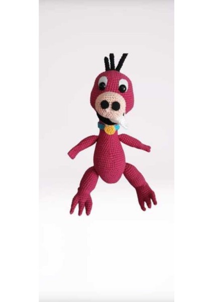 Dino Amigurumi Organik Oyuncak 1 Adet