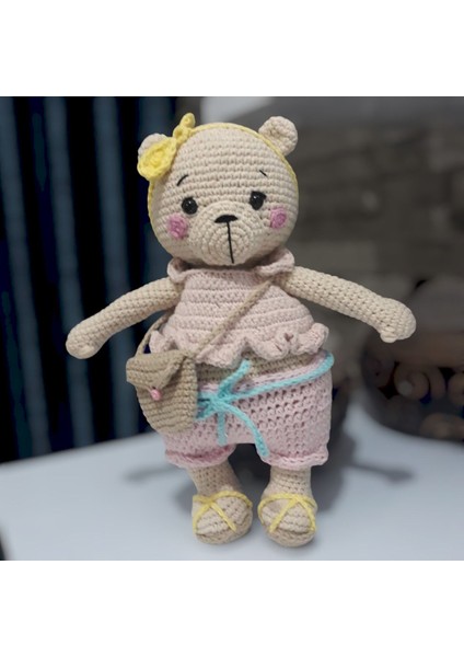 Amigurumi Oyuncak Ayıcık Bella 1 Adet