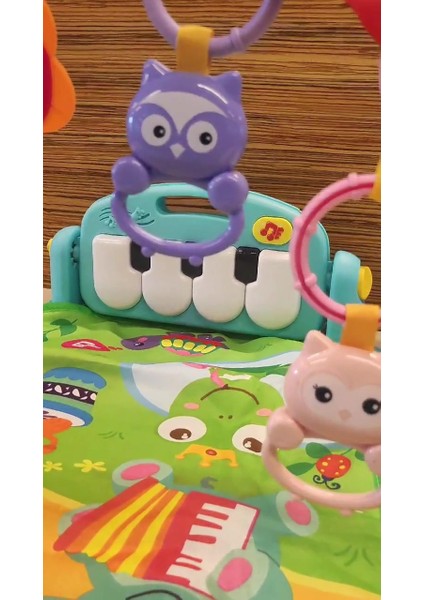 Elite Babycim Bebek Piyanolu Oyun Halısı ve Jimnastik Merkezi (Aynalı ve Çıngıraklı) 1 Adet fiyatları