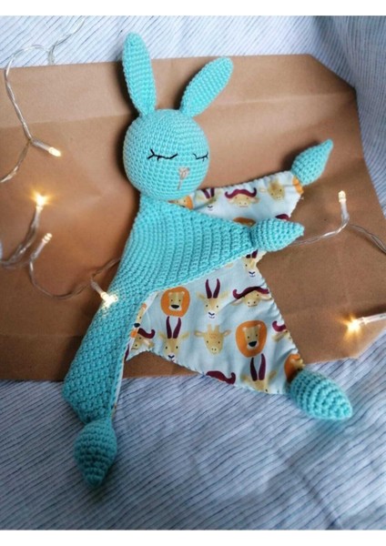 Elite Mavi Amigurumi Tavşan Uyku Arkadaşım 1 Adet fiyatları