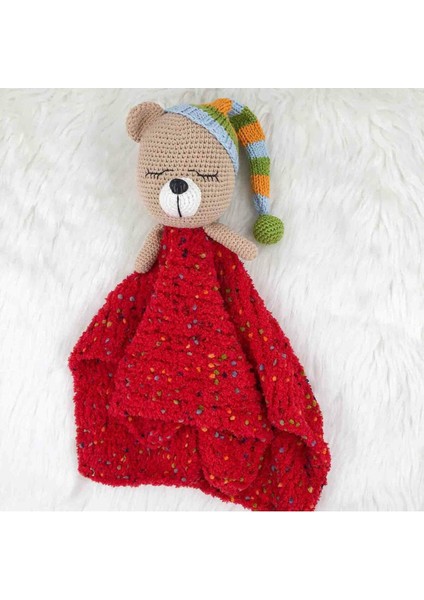 Elite Ayıcık Örgü Uyku Arkadaşı Model 7 (Amigurumi) 1 Adet