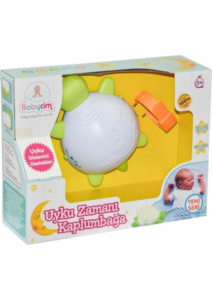 Elite Bebekler Için Uyku Zamanı Kaplumbağa Sesli Işıklı Zaman Ayarlı 1 Adet