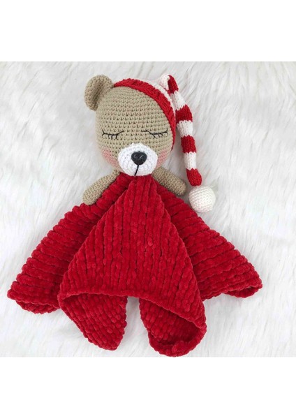 Ayıcık Örgü Uyku Arkadaşı Model 13 (Amigurumi) 1 Adet