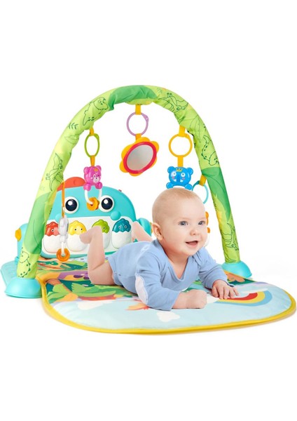 Elite Piyanolu Dinazor Oyun Halısı Sesli Işıklı 3 In 1 1 Adet fiyatları