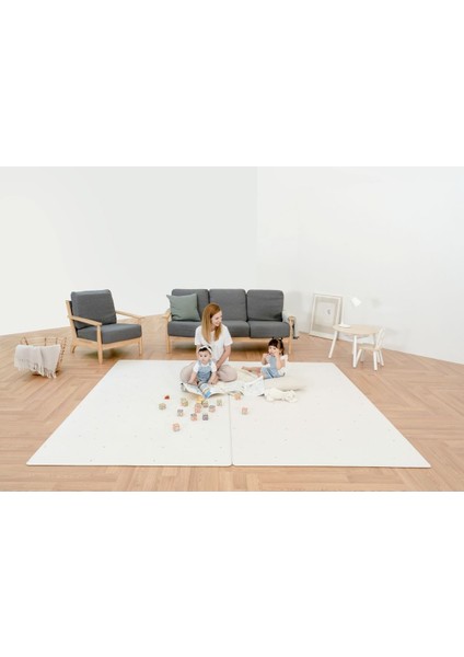 Elite Shape Gray Bebek Oyun Matı / Antialerjik Çocuk Halısı 240X140/200X140 1.2cm 1 Adet