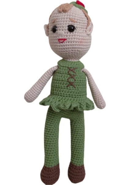 Peter Pan Bebek Amigurumi Organik Oyuncak 1 Adet fiyatları
