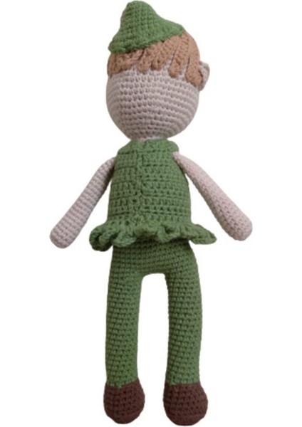 Peter Pan Bebek Amigurumi Organik Oyuncak 1 Adet modelleri