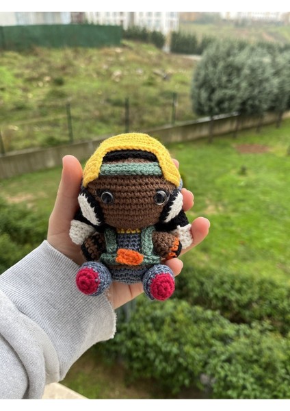 Elite Valorant Ajanı Örgü Oyuncak Amigurumi 1 Adet
