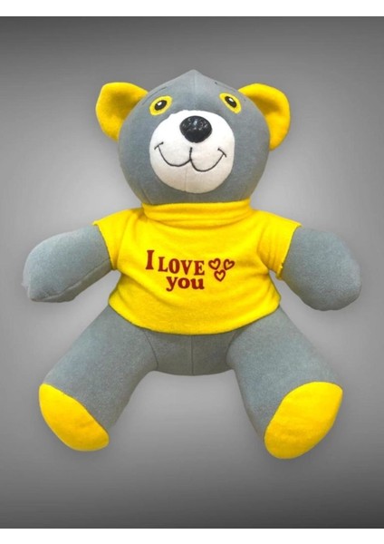 Elite Uyku Arkadaşı Peluş Ayıcık 35 cm Gri 1 Adet