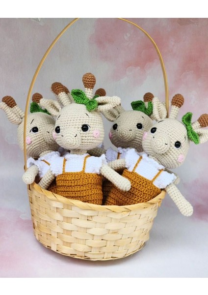 Elite Amigurumi Zürafa Tess 1 Adet