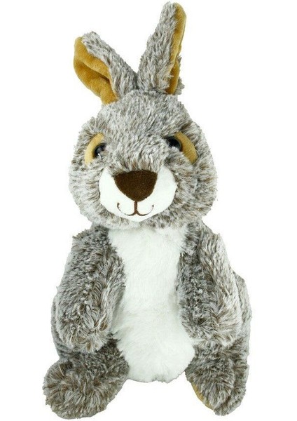 81630 23 cm Sevimli Uyku Arkadaşım Peluş Oyuncak Tavşan Sevimli Peluş Oturan Tavşan 1 Adet