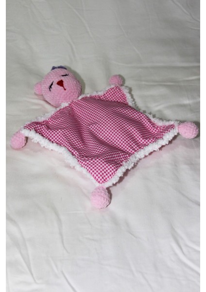 Elite Uyku Arkadaşı Uykucu Organik Oyuncak Amigurumi Pembe 1 Adet modelleri