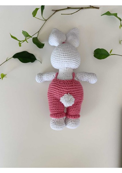 Amigurumi Organik Örgü Tombik Tavşan 1 Adet modelleri