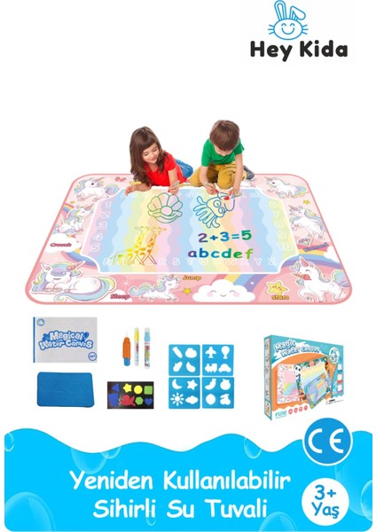 Elite Unicorn Sihirli Su Çizim Matı 80*60 cm 1 Adet