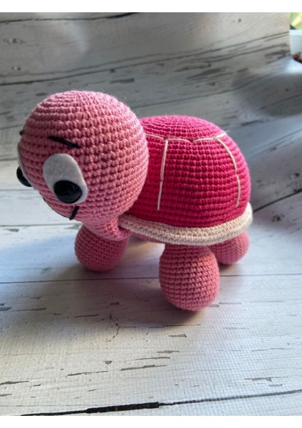 Elite Amigurumi Oyuncak Kaplumbağa Tospik 15X15 cm 1 Adet