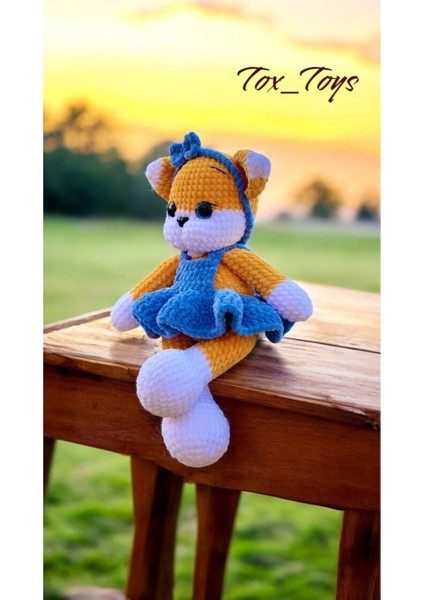 Elite Amigurumi El Yapımı Sevimli Tilki ❤️ 1 Adet