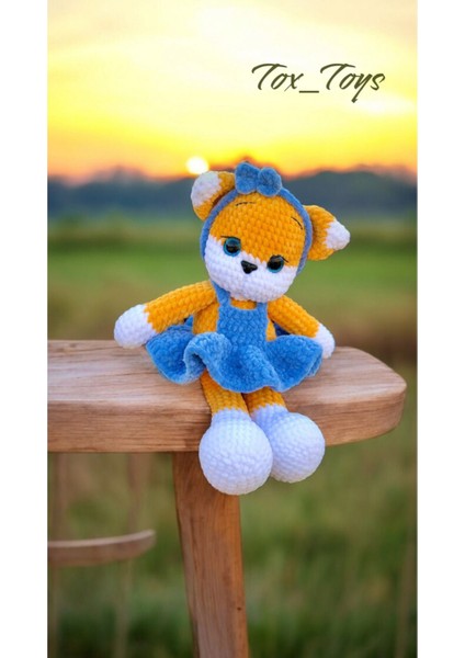 Elite Amigurumi El Yapımı Sevimli Tilki ❤️ 1 Adet
