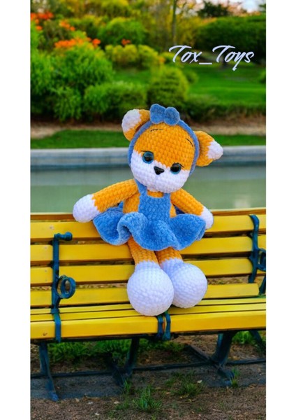 Elite Amigurumi El Yapımı Sevimli Tilki ❤️ 1 Adet