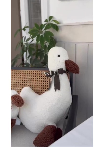 Elite Çocuk Bebek Uyku Arkadaşı Doly Büyük Ördek 60 cm 1 Adet