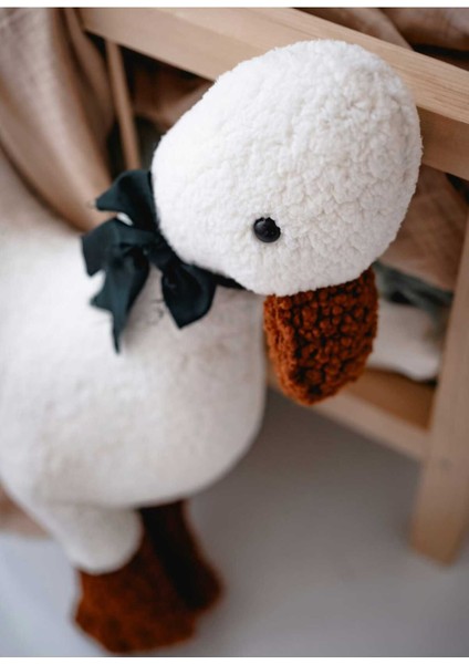 Elite Çocuk Bebek Uyku Arkadaşı Doly Büyük Ördek 60 cm 1 Adet