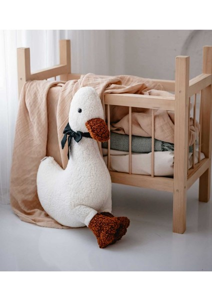 Elite Çocuk Bebek Uyku Arkadaşı Doly Büyük Ördek 60 cm 1 Adet
