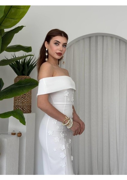 Cası Straplez Elbise