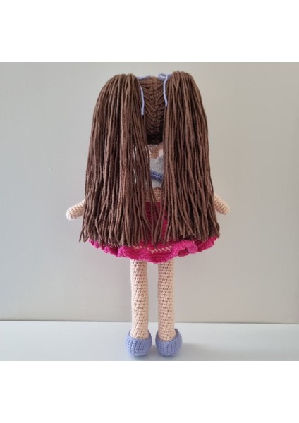 Amigurumi Melodiya Bebek Örgü Oyuncak 1 Adet