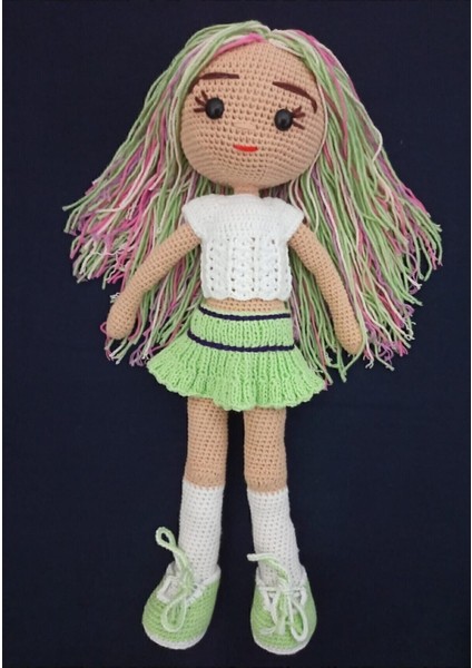 Elite Yeşim Bebek Amigurumi Organik Örgü Oyuncak 1 Adet