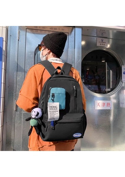 Okul Taze ve Şık Kadın Üniversite Öğrencisi Lise Ortaokul Öğrencisi Sırt Büyük Kapasiteli Sırt Çantası (Yurt Dışından) fiyatları