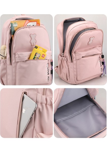 Okul Kadın Ortaokul Öğrencileri Büyük Kapasiteli Sırt Kızlar Koleji Rüzgar Seyahat Sırt Kadın Yaz Çanta (Yurt Dışından) fiyatları