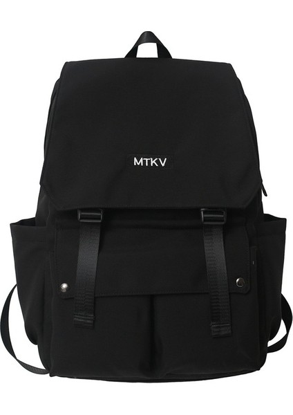 Ins Lise Üniversite Öğrencilerinin Kore Versiyonu Trend Okul Japon Çevirme Büyük Kapasiteli Bilgisayar Sırt Erkekler Çantası (Yurt Dışından)